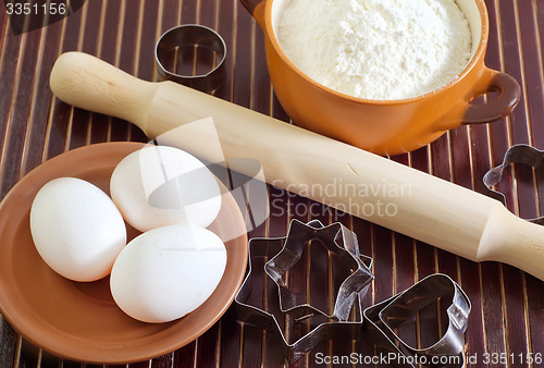 Image of ingredients for dough