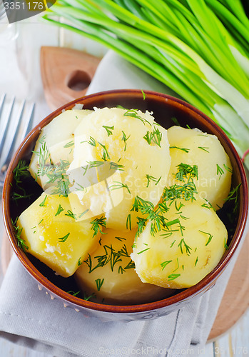 Image of boiled potato