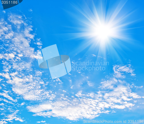 Image of blue sky