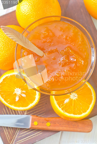 Image of orange jam