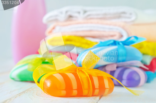 Image of color soap