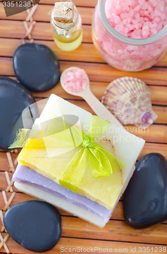 Image of ingredients for spa