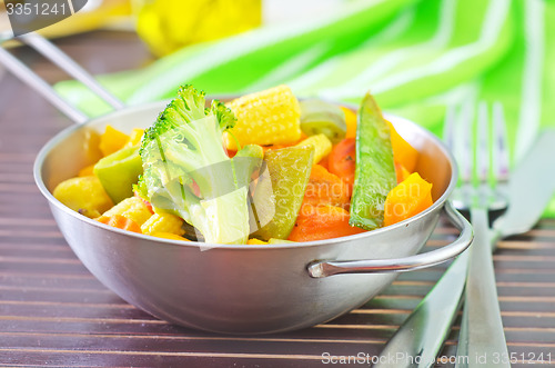 Image of fried vegetables