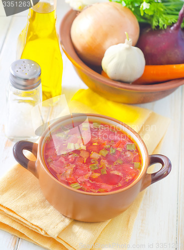 Image of fresh soup