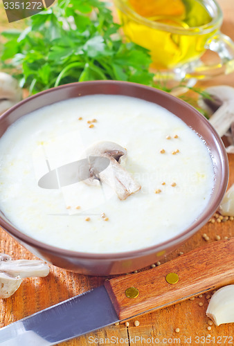 Image of mushroom soup