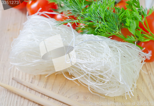 Image of rice noodles