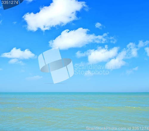 Image of sea and sky