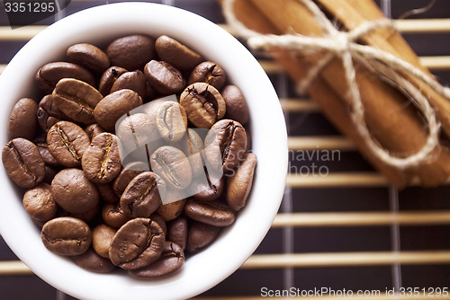 Image of coffee and cinnamon