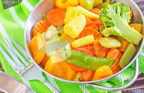 Image of fried vegetables