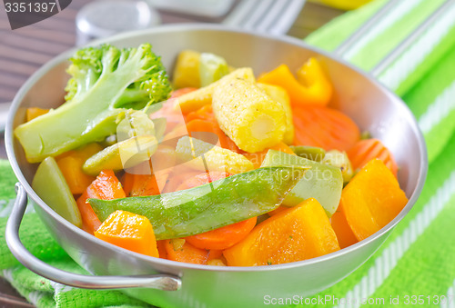 Image of fried vegetables