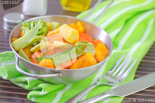 Image of fried vegetables