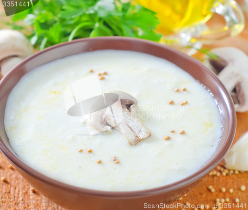 Image of mushroom soup