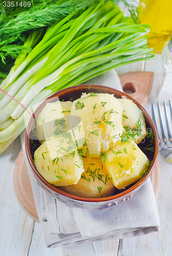 Image of boiled potato