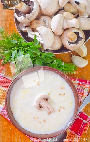 Image of mushroom soup