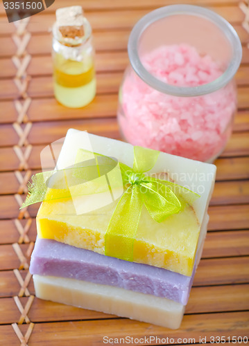 Image of ingredients for spa