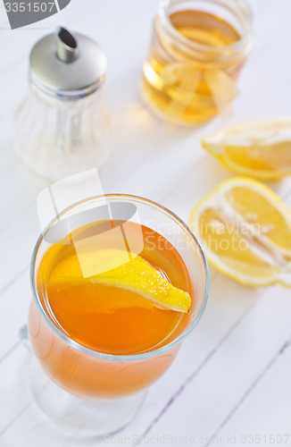 Image of tea with lemon