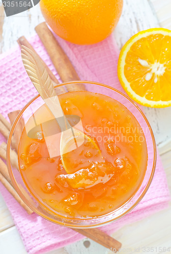 Image of orange jam