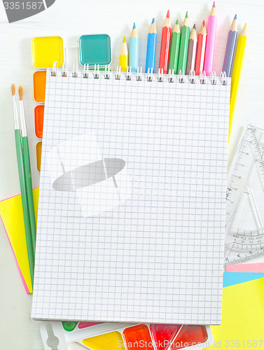 Image of school supplies