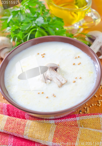 Image of mushroom soup