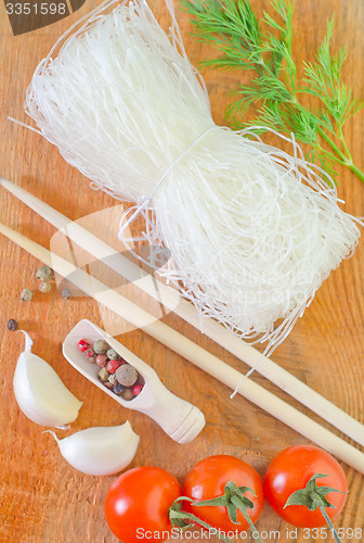 Image of rice noodles