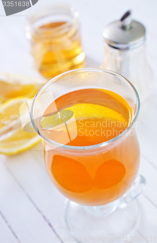 Image of tea with lemon