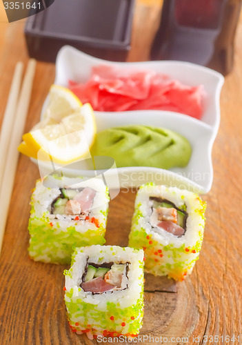 Image of sushi
