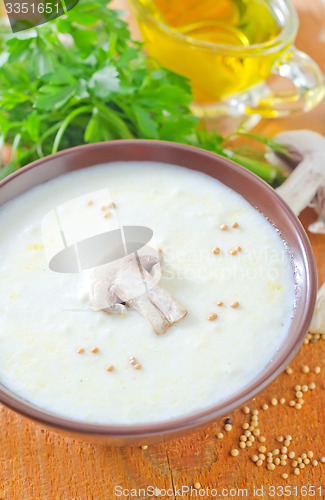 Image of mushroom soup