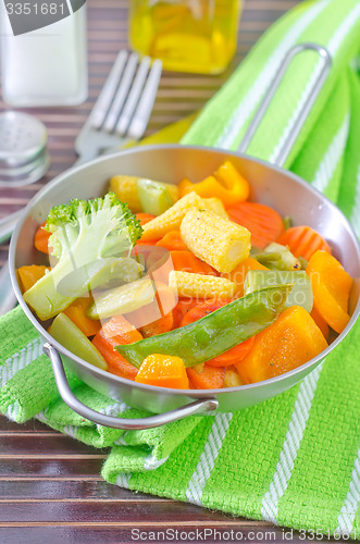 Image of fried vegetables