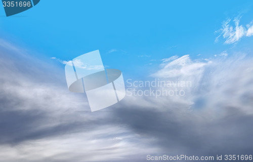 Image of blue sky