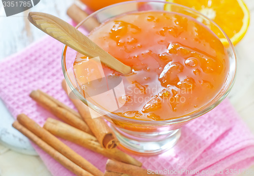 Image of orange jam