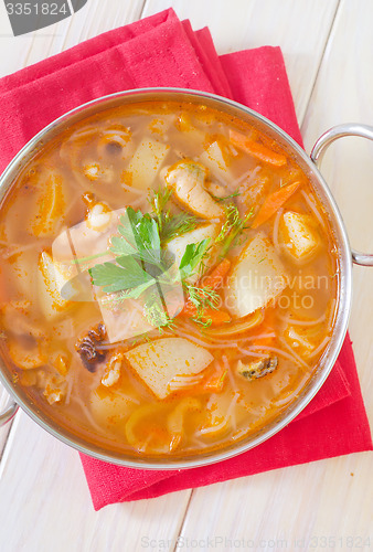 Image of fresh soup