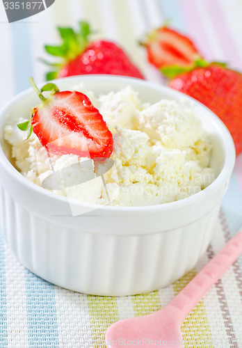 Image of cottage with strawberry
