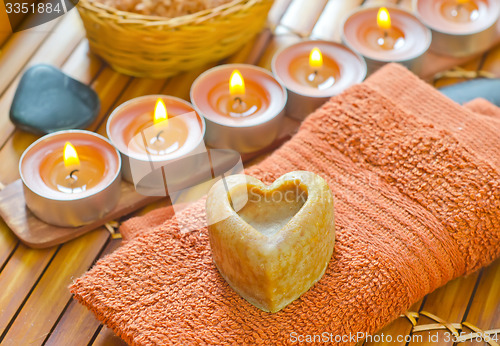 Image of sea salt and soap