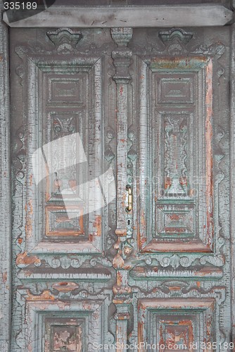 Image of Old wooden door