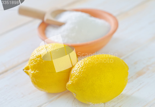 Image of acid and lemons