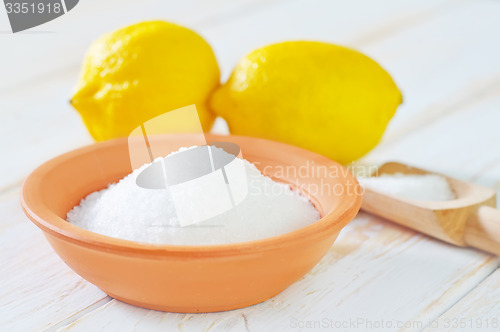 Image of acid and lemons