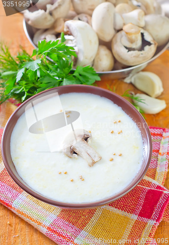 Image of mushroom soup