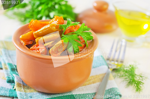 Image of baked vegetables