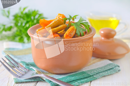 Image of baked vegetables