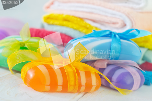 Image of color soap
