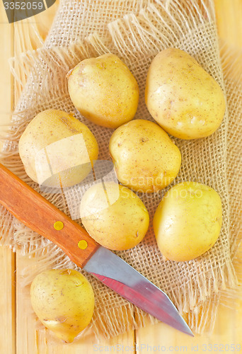 Image of raw potato