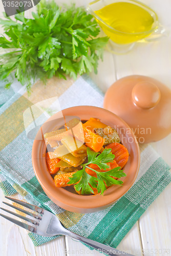 Image of baked vegetables