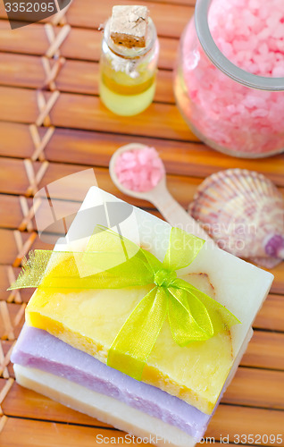 Image of ingredients for spa