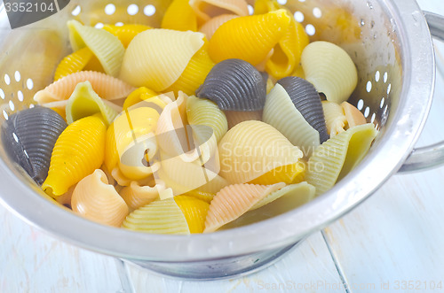 Image of color pasta