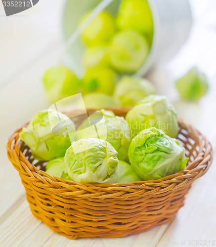 Image of brussel cabbage