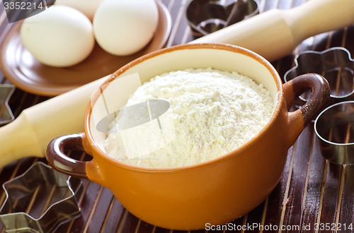 Image of ingredients for dough