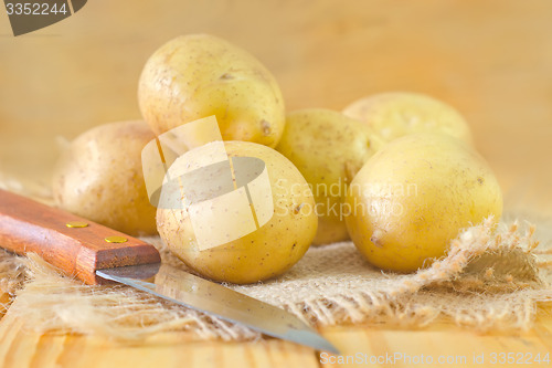 Image of raw potato