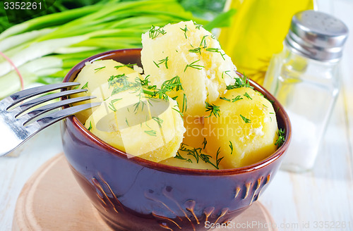 Image of boiled potato