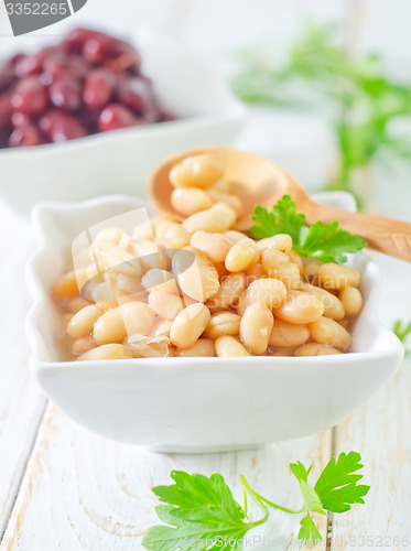 Image of red and white beans