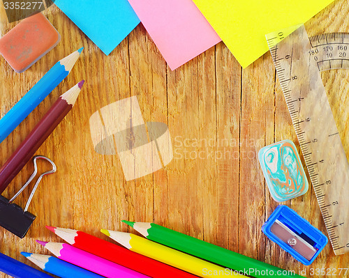 Image of school supplies